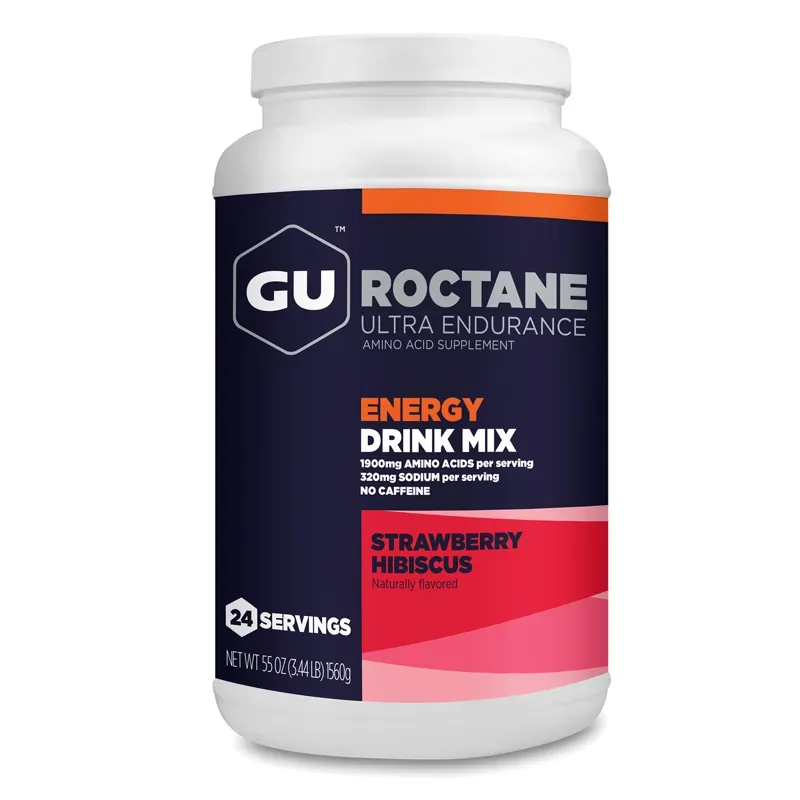 Gu Roctane 24-serving Drink Mix - Strawberry Hibiscus