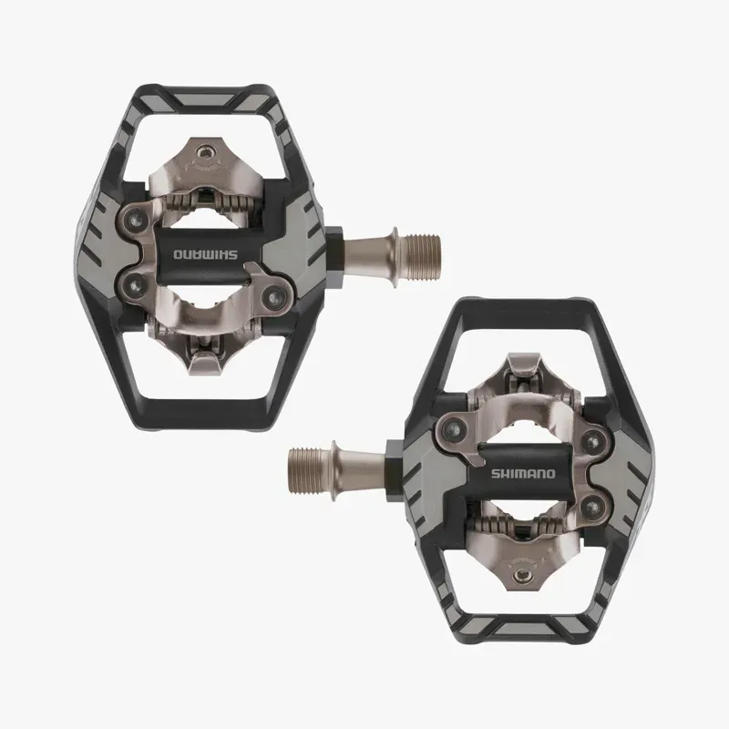 Shimano PD-M8120 DEORE XT Enduro SPD Pedals in Black/Silver-1