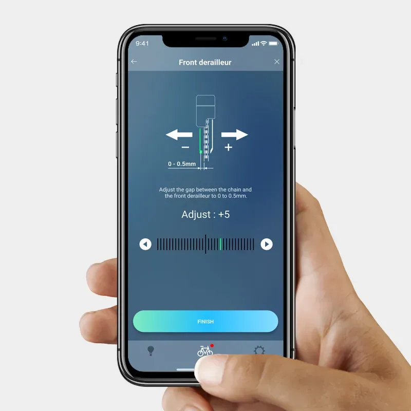 Shimano FD-R7150 105 Di2 Front Derailleur in Silver/Black-3