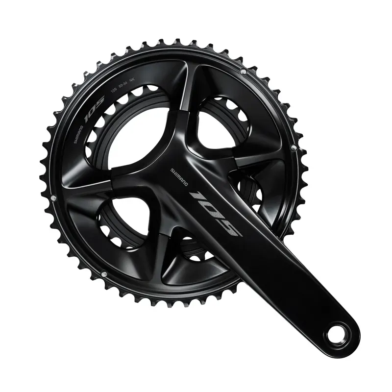 Shimano FC-R7100 105 2x12s Crankset in Black