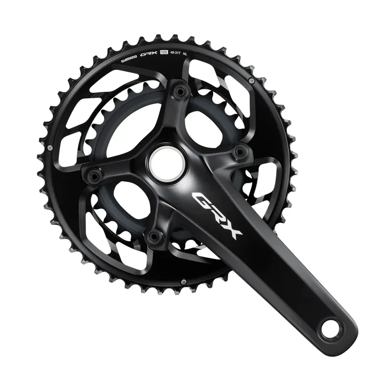 Shimano FC-RX820-2 GRX 2x12-speed MTB Crankset in Black