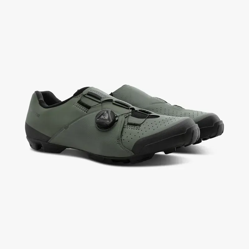 Shimano SH-XC300 MTB Shoes in Olive-1