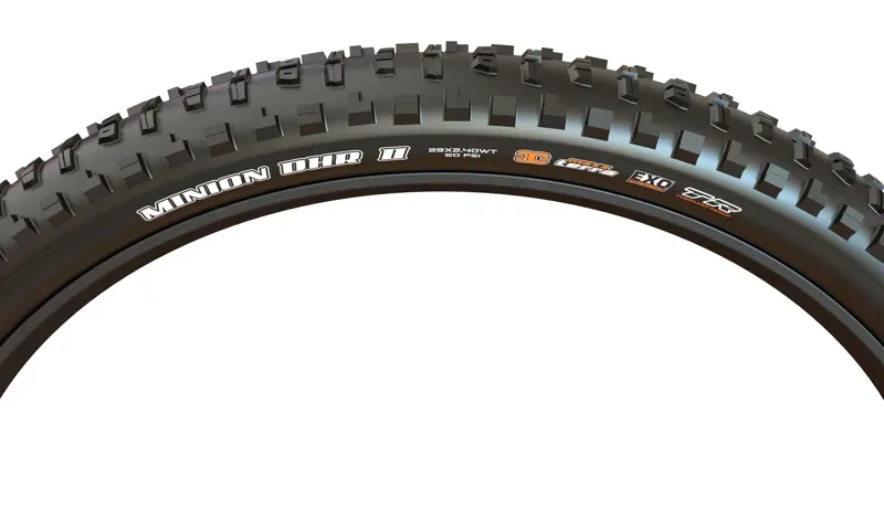 Maxxis Minion DHR II 27.5x2.4-inch MT/EXO+/TR Tire in Black-3
