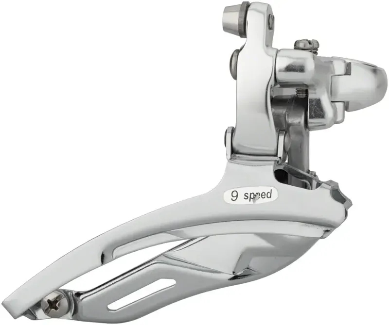 Microshift R539 9-speed Triple 52/42/30-tooth Fr. Derailleur in Silver
