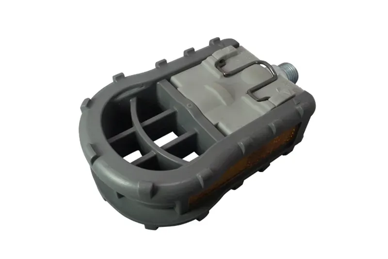 MKS FD-5 Folding Plastic Pedals in Gray
