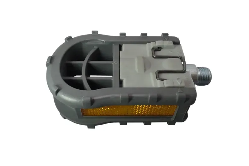 MKS FD-5 Folding Plastic Pedals in Gray-1