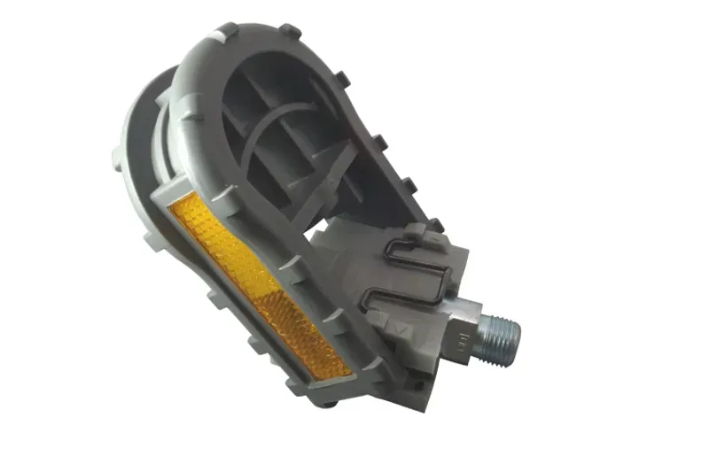 MKS FD-5 Folding Plastic Pedals in Gray-4