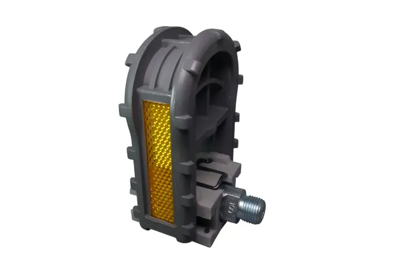 MKS FD-5 Folding Plastic Pedals in Gray-5