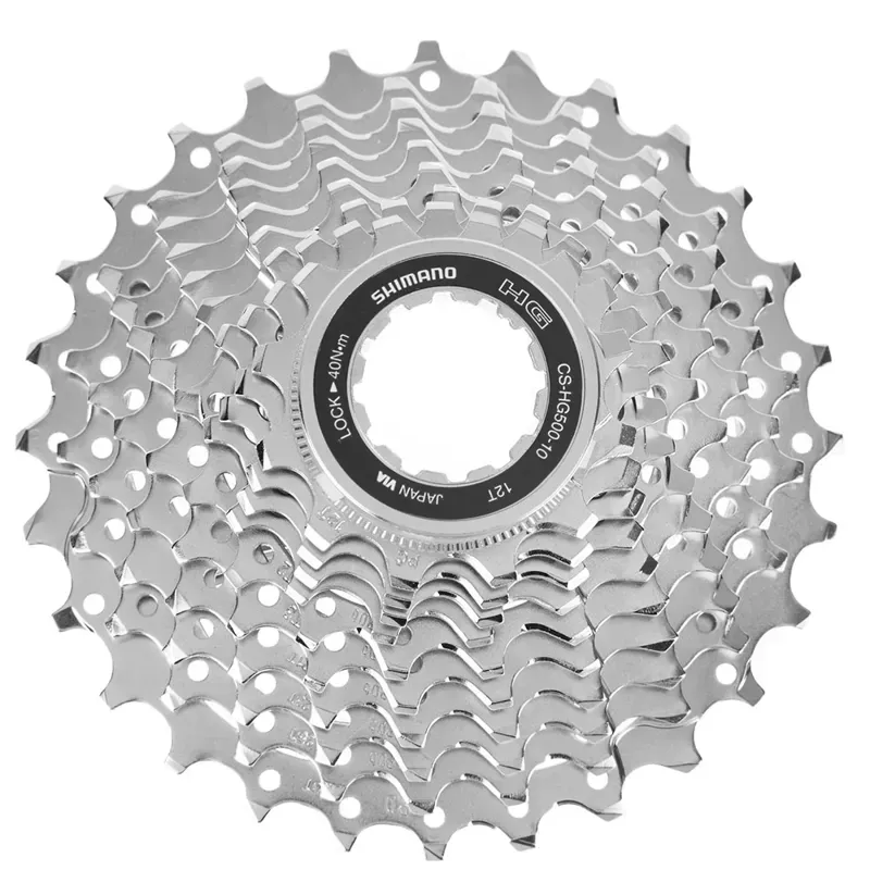 Shimano CS-HG500 10s Cassette in Silver