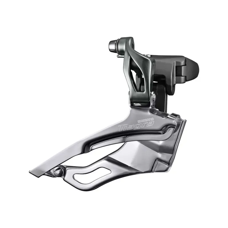 Shimano FD-4703 Tiagra 3x10-s Triple Front Derailleur in Black/Silver