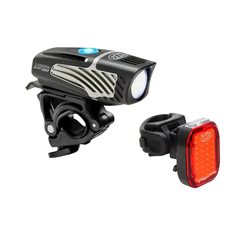 Niterider Lumina Micro 650/Vmax+ 150 Combo Light Set in Black