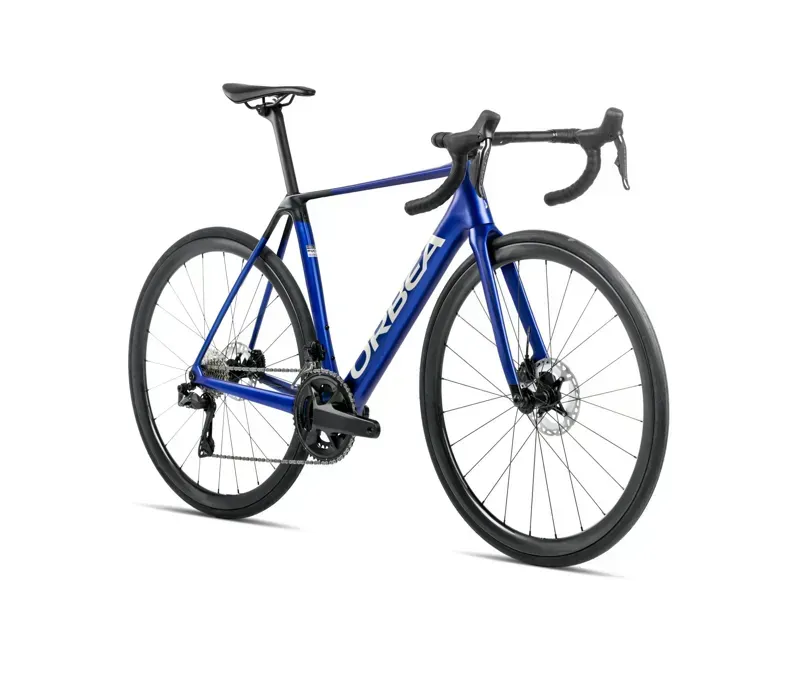 Orbea ORCA M35i Road Bike In Carbon Blue/Carbon Raw Matt-1