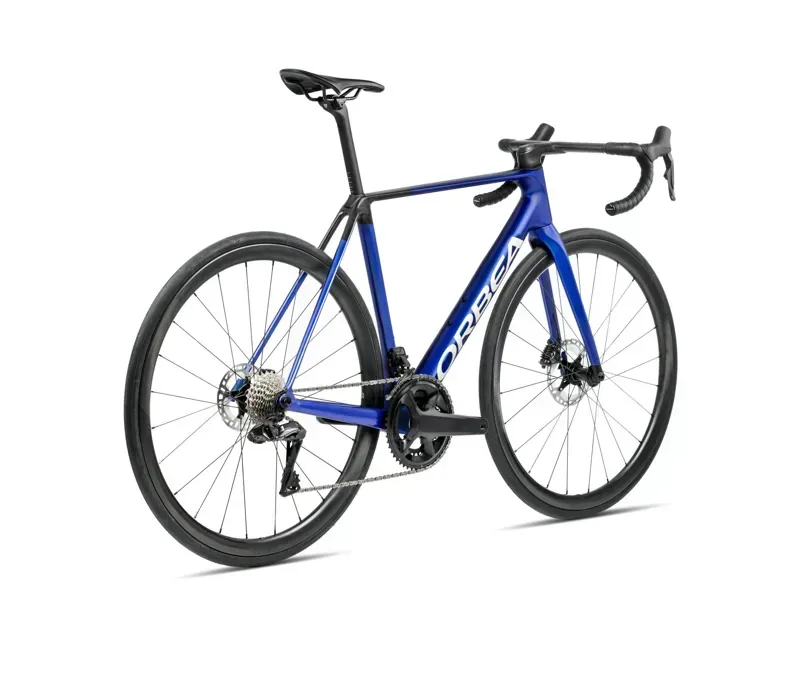 Orbea ORCA M35i Road Bike In Carbon Blue/Carbon Raw Matt-2
