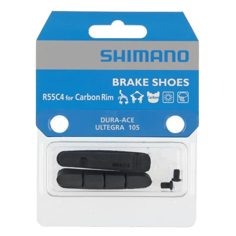 Shimano R55C4 Replacement Road Brake Pad in Black