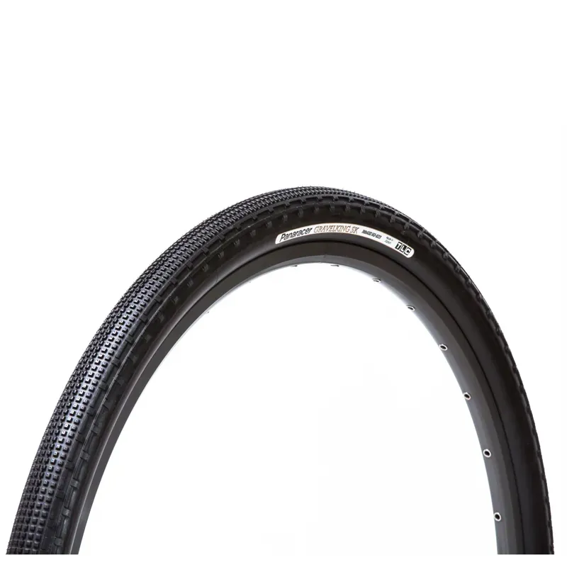 Panaracer GravelKing SK Tire - 700 X 38 Tubeless Folding Black 700 x 38