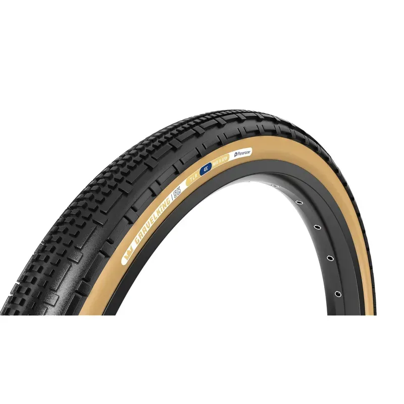Panaracer GravelKing SK Tire - 700 X 40 Tubeless Folding Black/ Brown Black/Brown 700 x 40