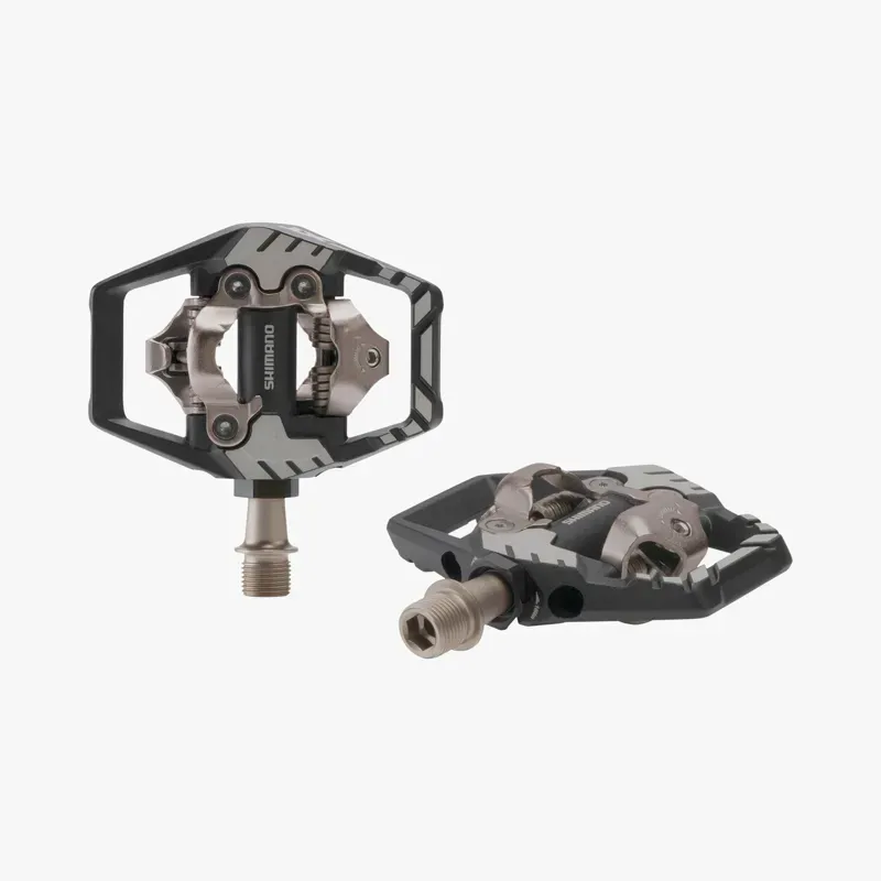 Shimano PD-M8120 DEORE XT Enduro SPD Pedals in Black/Silver