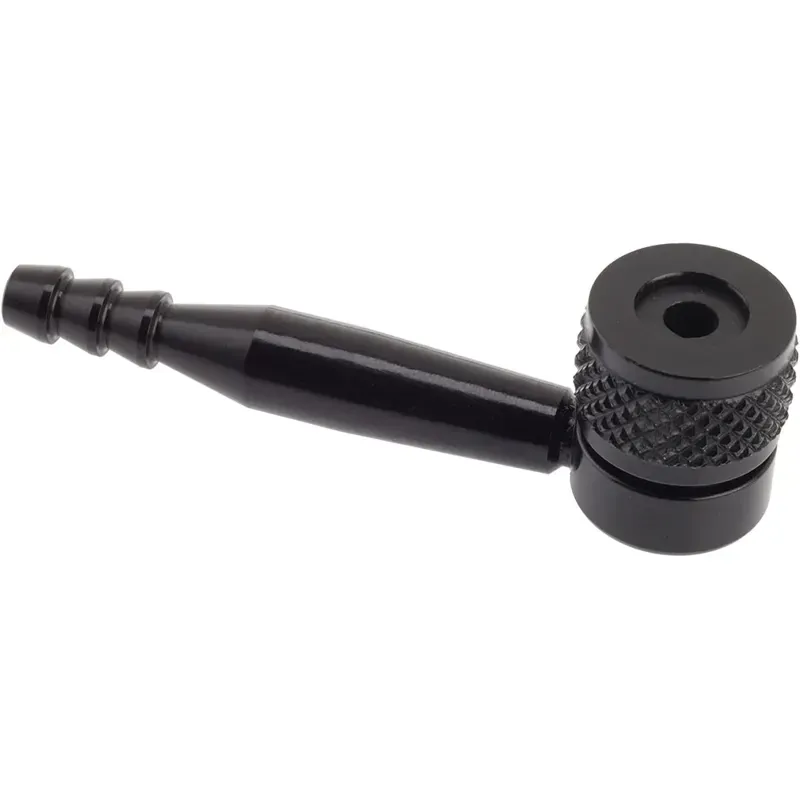 Problem Solvers 90deg Presta Valve Inflator Adapter in Black