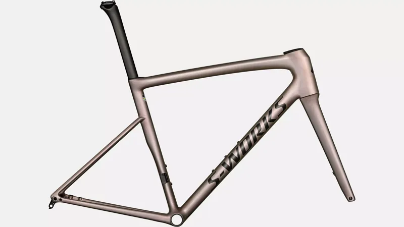S-Works Tarmac SL8 Frameset Viavi Red Gold Over Silver/ Obsidian-1