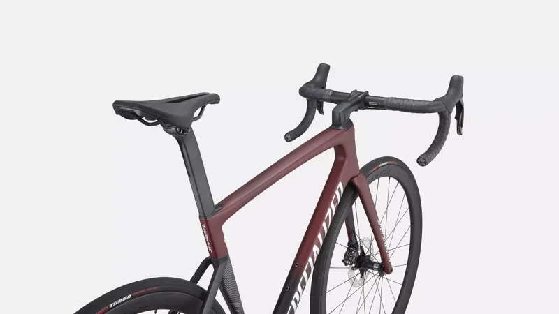 Specialized Tarmac SL7 Expert in Maroon / Black / Light Silver-5