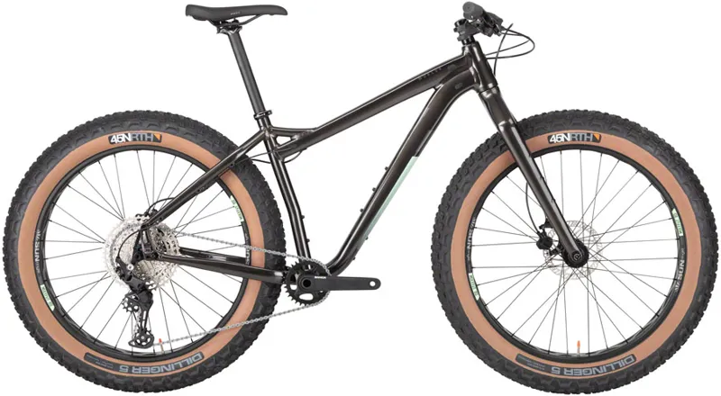 Salsa Mukluk Advent X Fat Tire Bike - 26 Aluminum Black