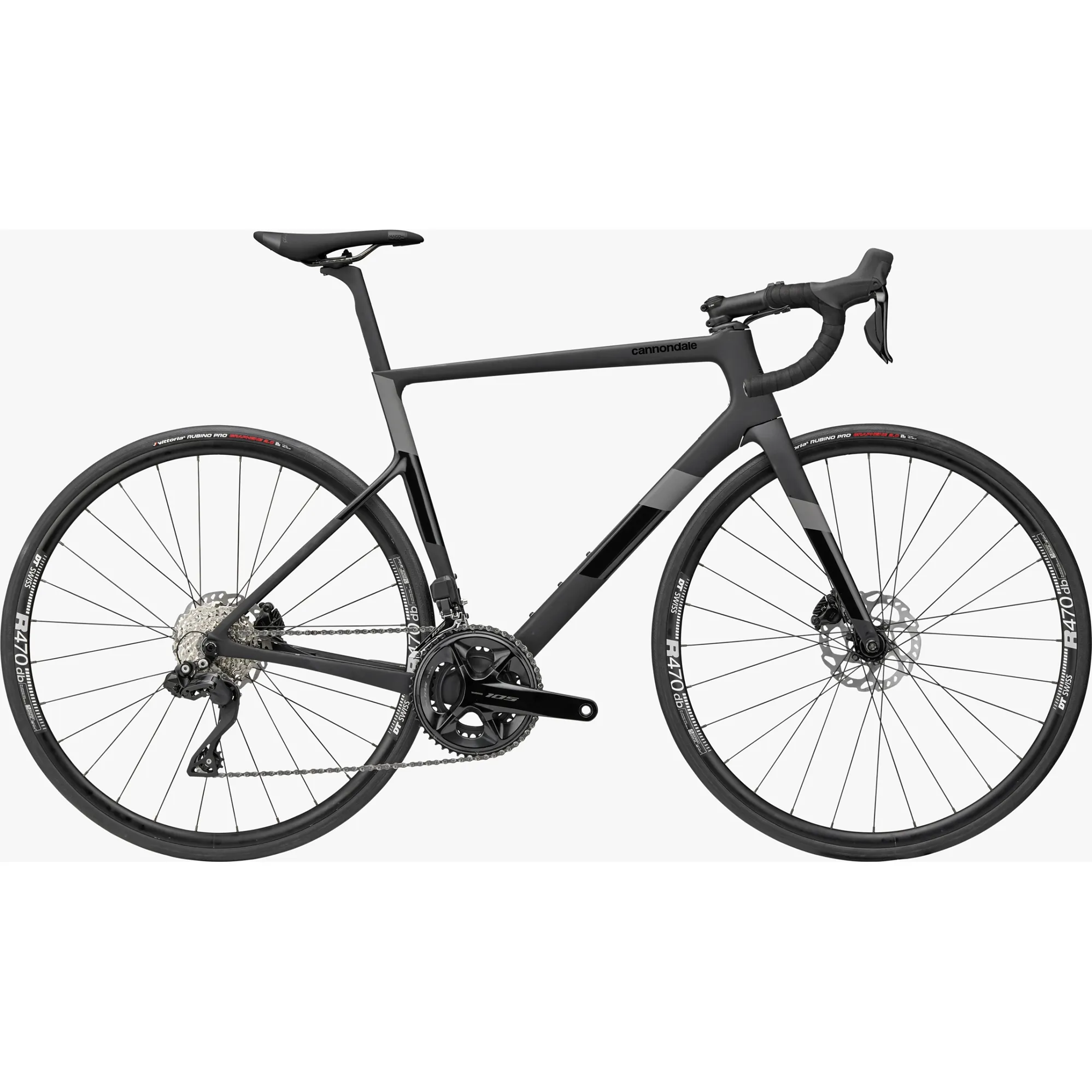 Cannondale SuperSix EVO Carbon Disc 105 Di2 in Matte Black Cannondale SuperSix EVO Carbon Disc 105 Di2 in Matte Black