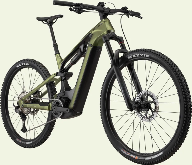 Cannondale Moterra Neo Carbon 2 in Mantis Green-1