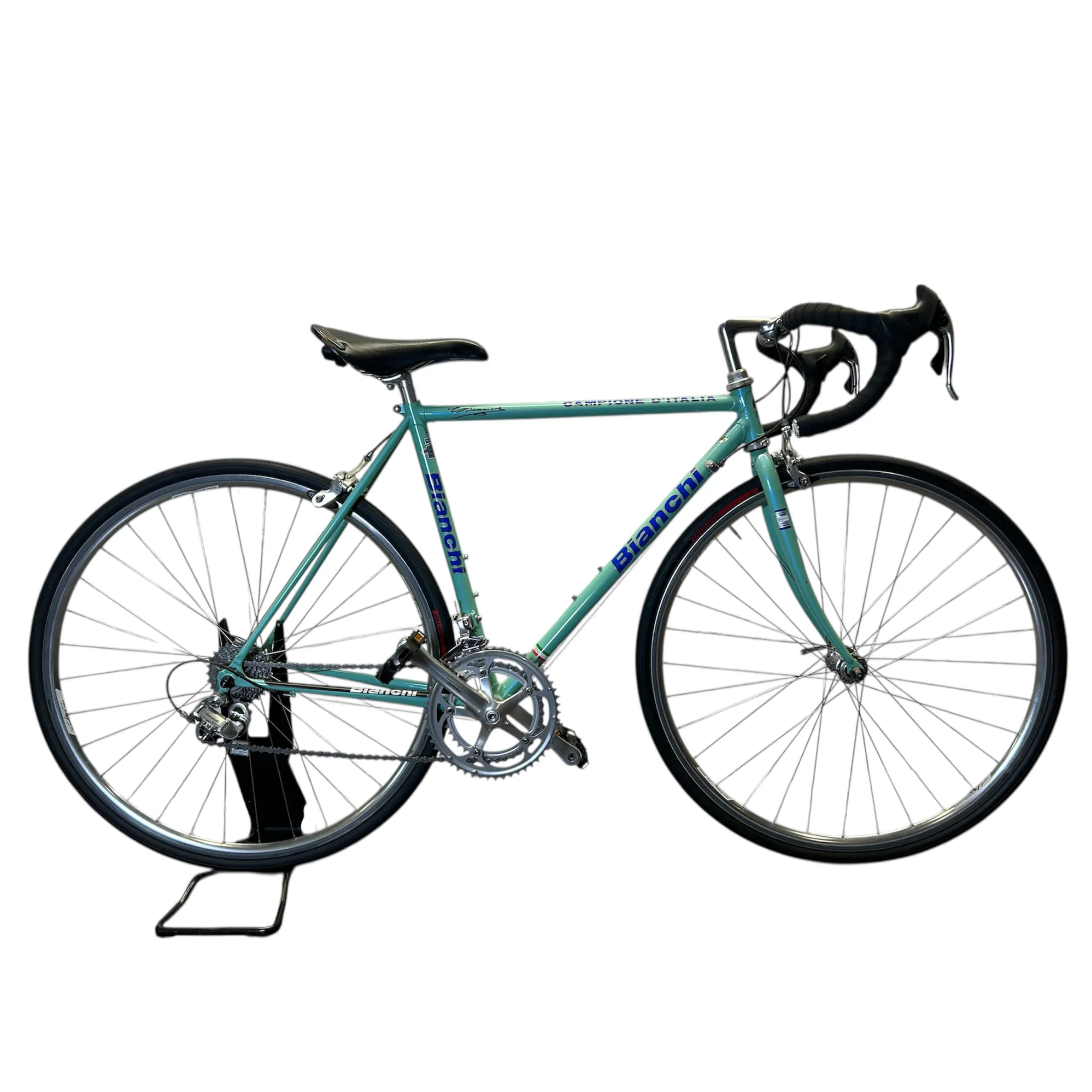 bianchi bicycle Campione D'Italia 55cm BoulevardBikes wireless electronic shifting E-Oltre - 105 2x12sp