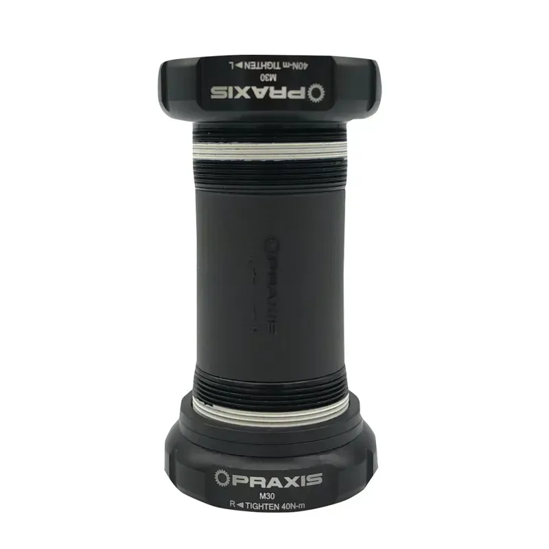 Praxis Works M30 Road/MTB BSA Thread 68/73mm Bottom Bracket in Black