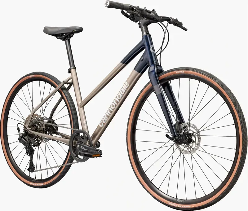 Cannondale Quick 1 StepThru Road Bike In Meteor Gray-1