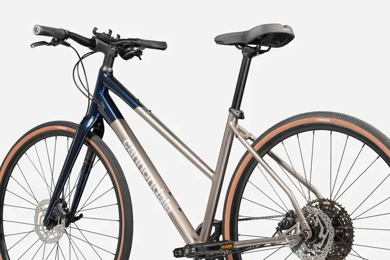 Cannondale Quick 1 StepThru Road Bike In Meteor Gray-2
