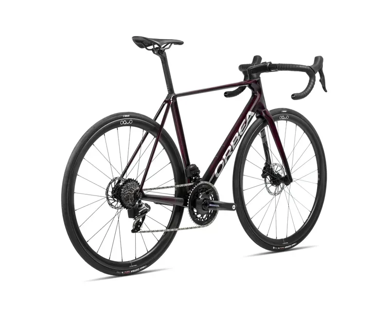 Orbea Orca M20iteam Road Bike In Wine Red/Titanium-1