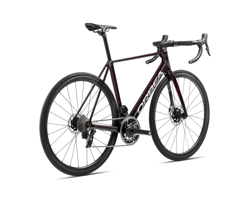 Orbea Orca M20iltd Road Bike In Wine Red /Titanium-1