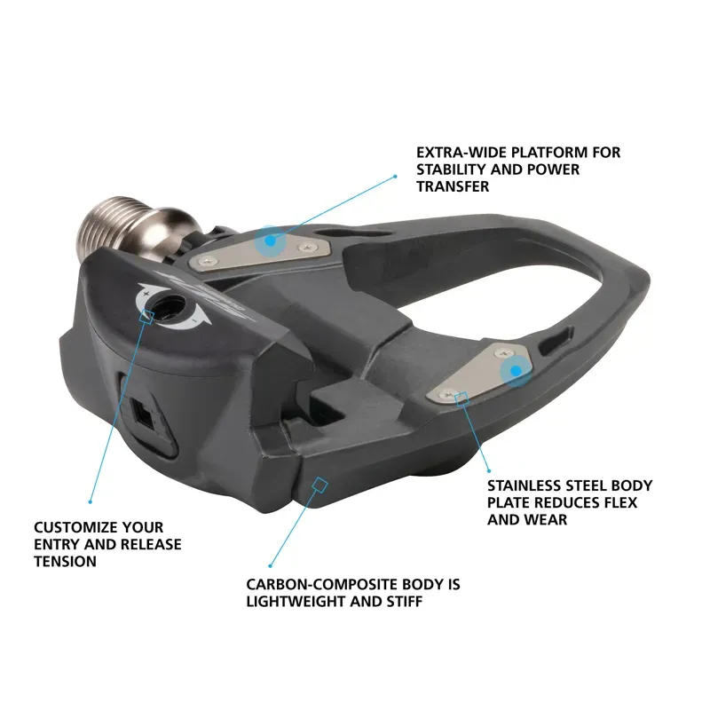 Shimano PD-R7000 105 SPD-SL Pedals in Black-1
