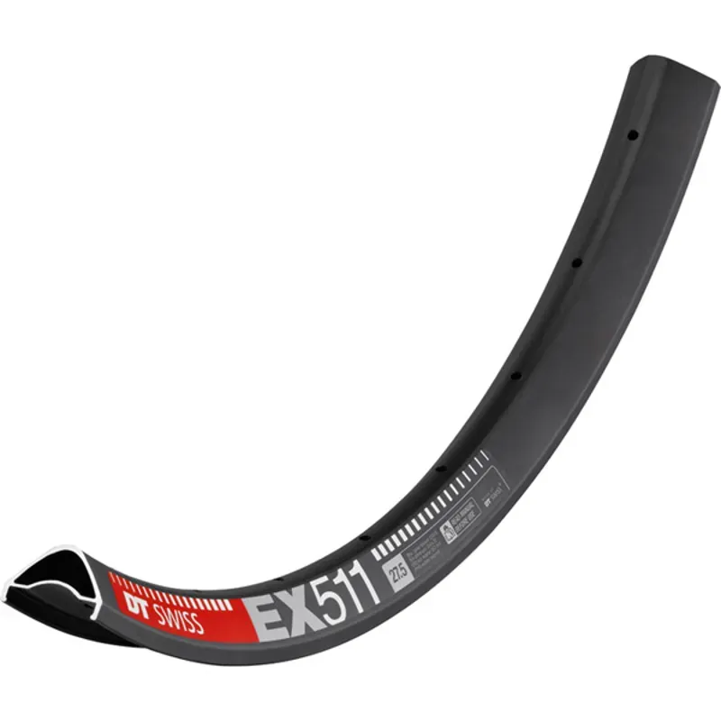 DT Swiss EX 511 Rim - 29 Disc Black 32H Black 29