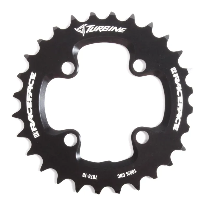 RaceFace Turbine 11-Speed Chainring: 64mm BCD 24t Black