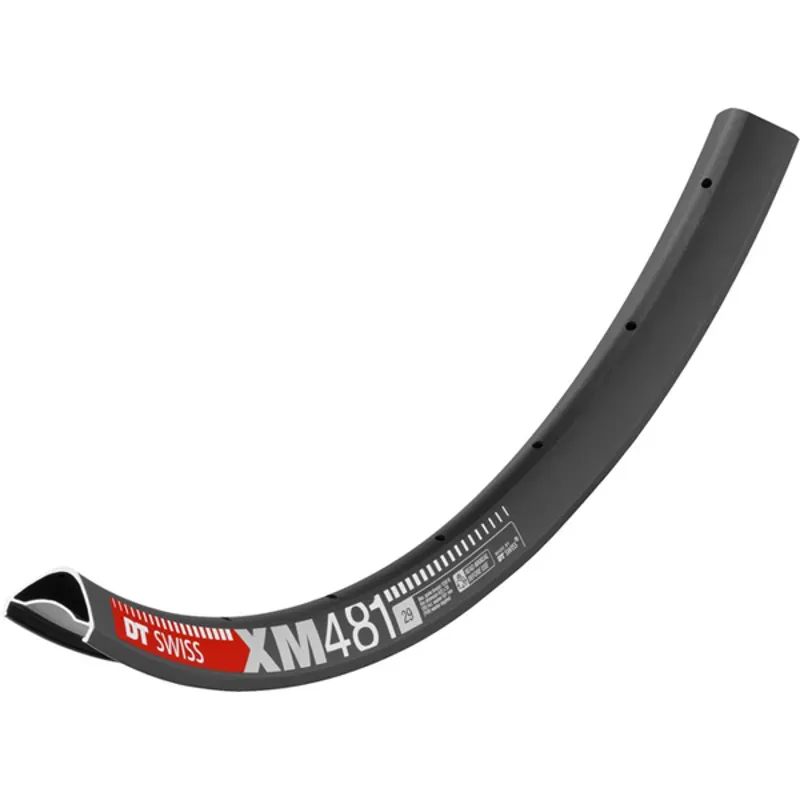 DT Swiss XM 481 Rim - 27.5 Disc Black 28H Black 27.5