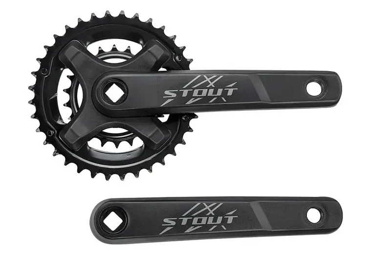 Specialized Stout 170mm L/R Squ. Taper 36/22-tooth 2x9-speed Crank in Black