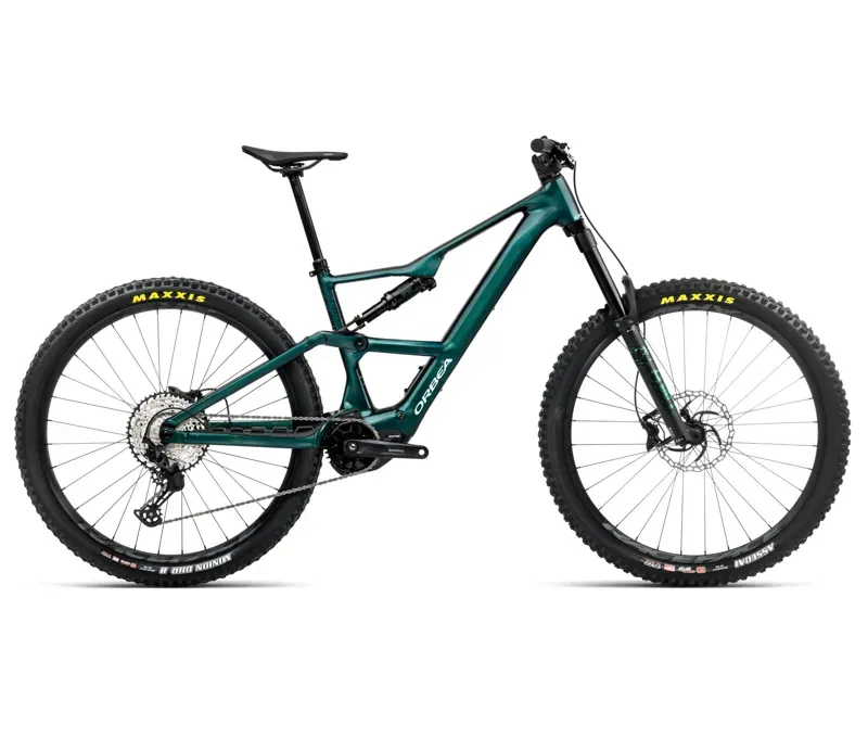 Orbea Ris LT H20 20mph E-Mountain Bike In Escape Green Splash/Ice Green Gloss