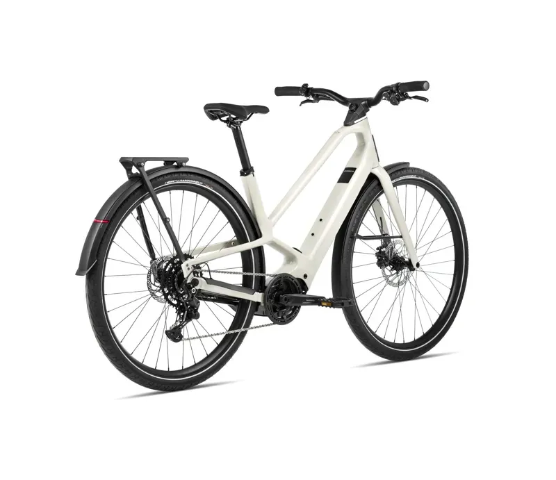 Orbea Diem 30 28mph E-City Bike In Ivory White Gloss-2