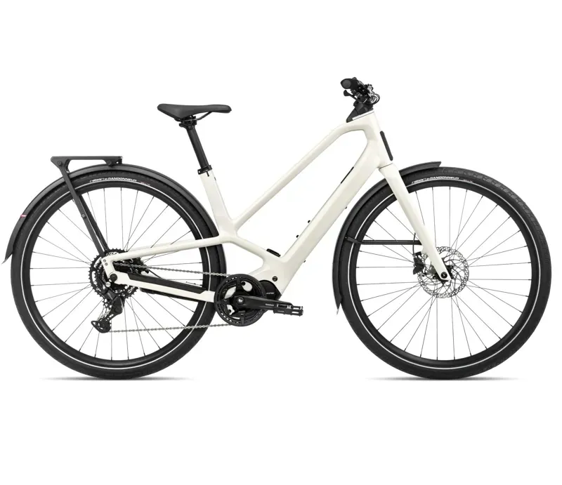 Orbea Diem 30 28mph E-City Bike In Ivory White Gloss
