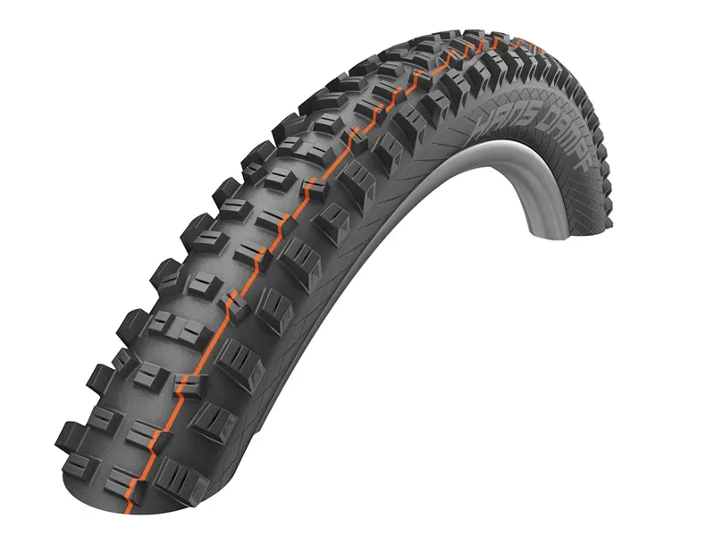 Schwalbe Hans Dampf Tire - 27.5 x 2.35 Tubeless Folding Black/Tan Evolution Line Addix Soft