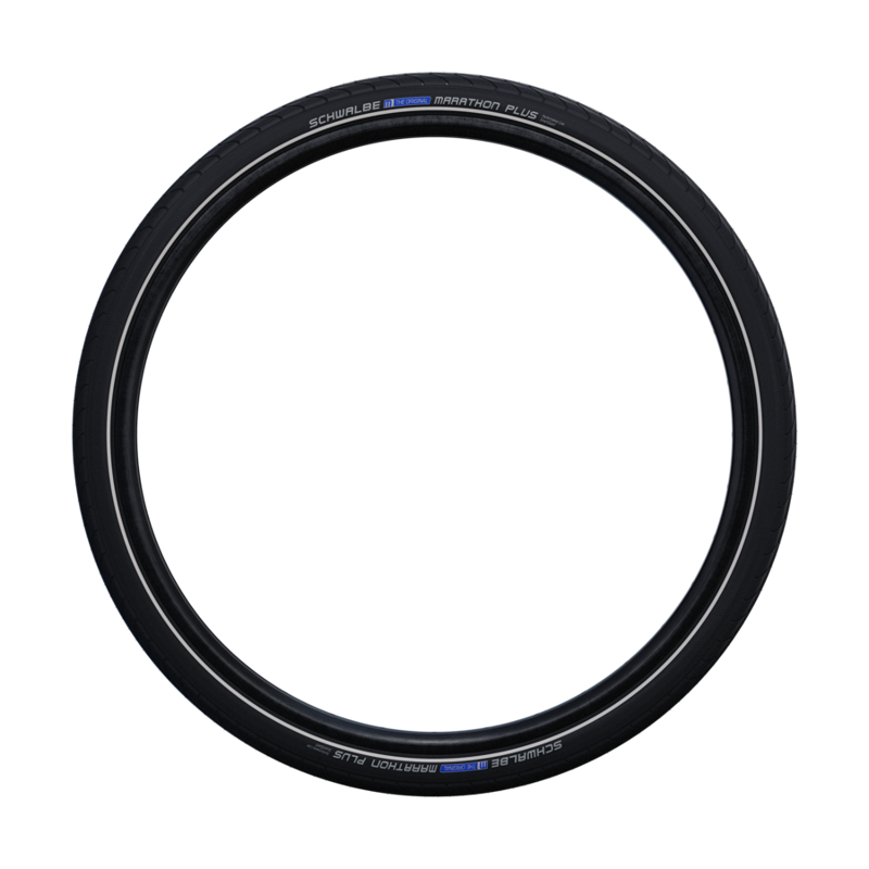 Schwalbe Marathon Plus SmartGuard E50 26x1.75-inch Tire in Black