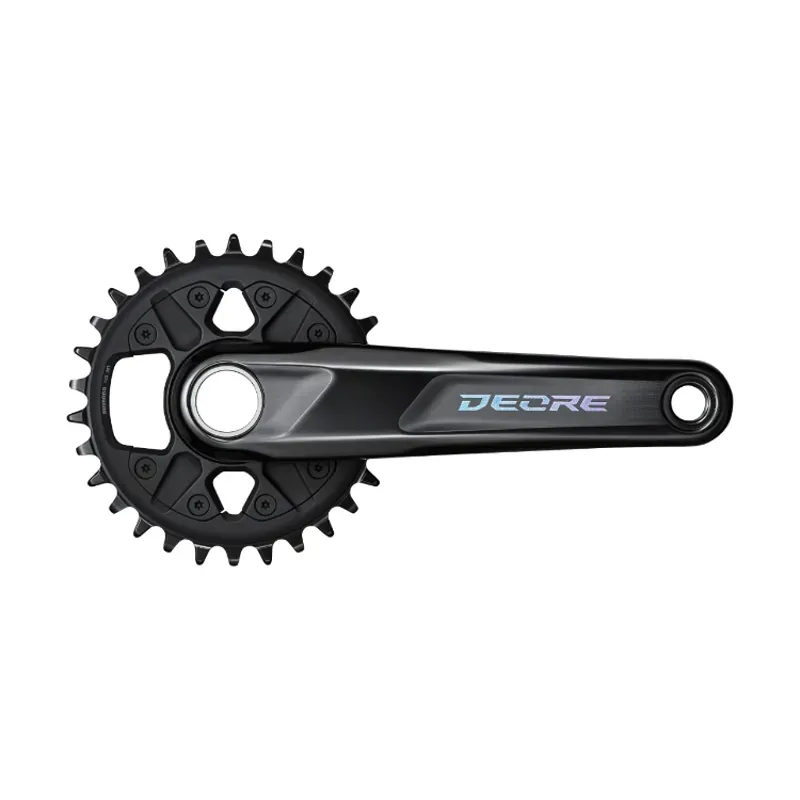 Shimano Deore FC-M6100 52mm Chainline Crankset in Black-1