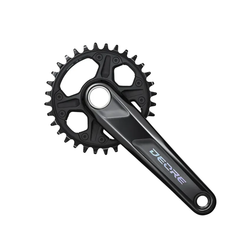 Shimano Deore FC-M6100 52mm Chainline Crankset in Black-2