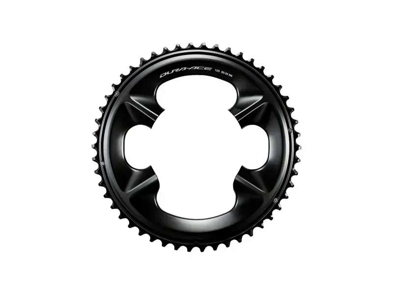 Shimano Dura-Ace FC-R9200 12-Speed Chainring - 36t Asymmetric 110 BCD Black NH Black-1