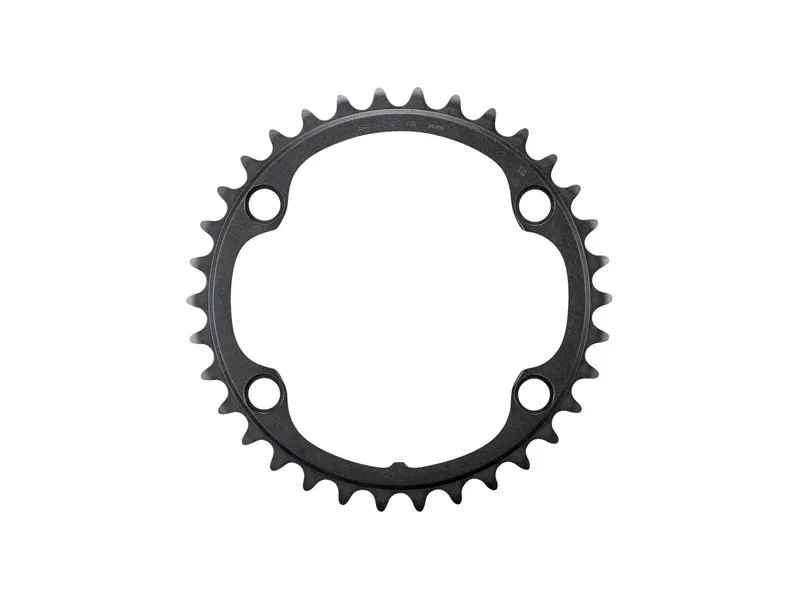 Shimano Ultegra FC-R8100 12-Speed Chainring - 34t Asymmetric 110 BCD Black NK Black-1