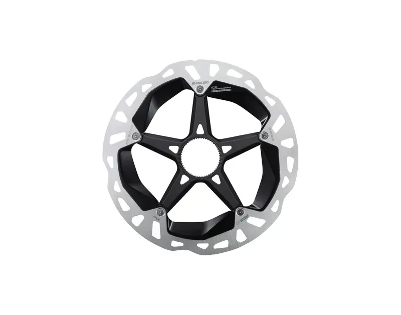 Shimano XTR RT-MT900-SE Disc Brake Rotor - 160mm Center Lock (External Tooth Lock Ring) Silver/ Black 160