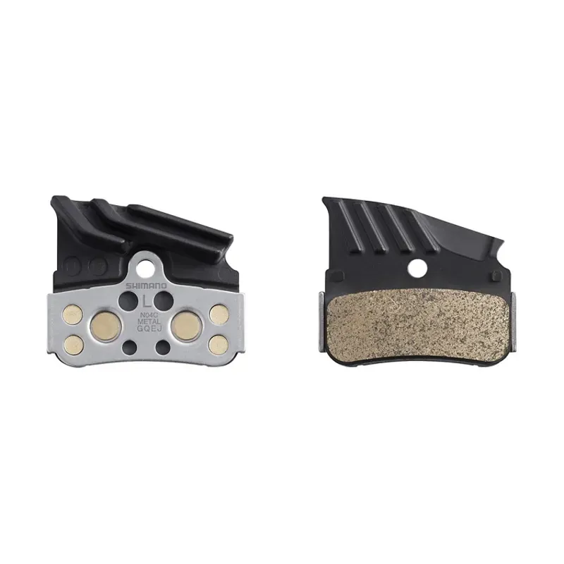 Shimano N04C-MF Metal Finned Disk Brake Pads in Black-2