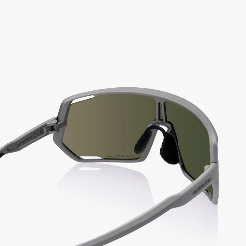 Shimano Technium CE-TCNM2 Eyewear In Mineral Gray with RIDESCAPE All Road Lens-3